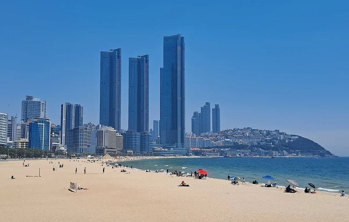 海雲台海灘