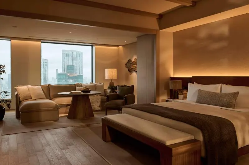 東京 1 Hotel高層套房景觀（酒店官方網站圖片）