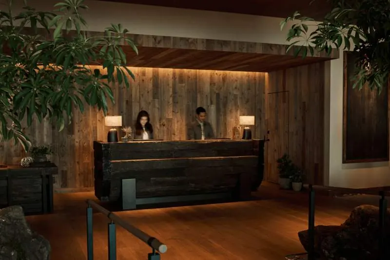 東京 1 Hotel接待處（酒店官方網站圖片）