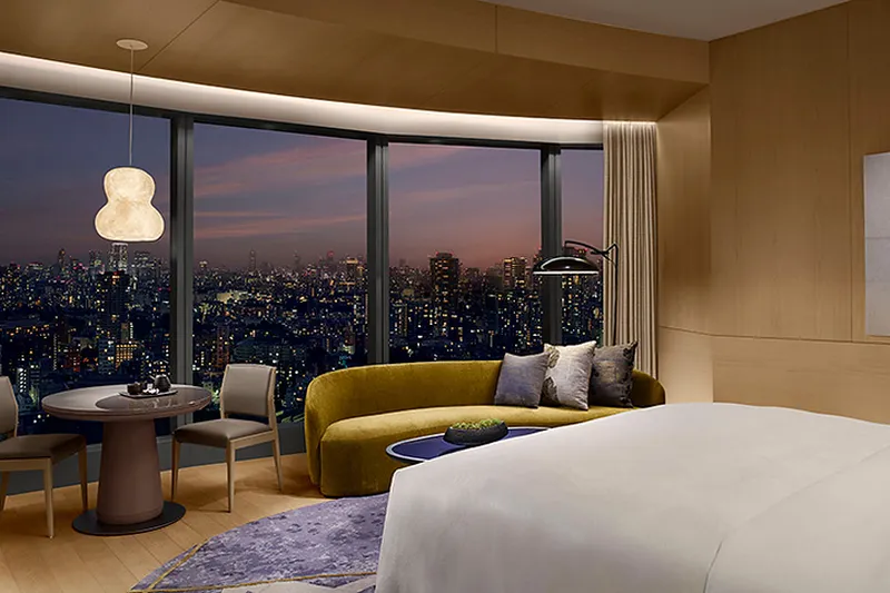 東京 JW 萬豪酒店客房景觀（Marriott 官方新聞稿（PR Newswire）圖片）