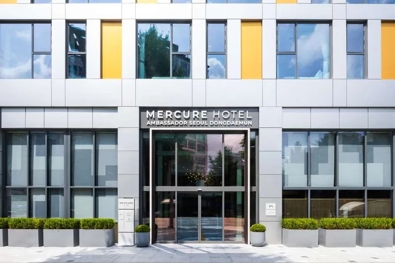 首爾東大門Mercure酒店入口