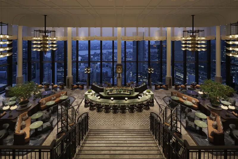 大阪華爾道夫酒店Peacock Alley（Hilton 官方新聞稿圖片）