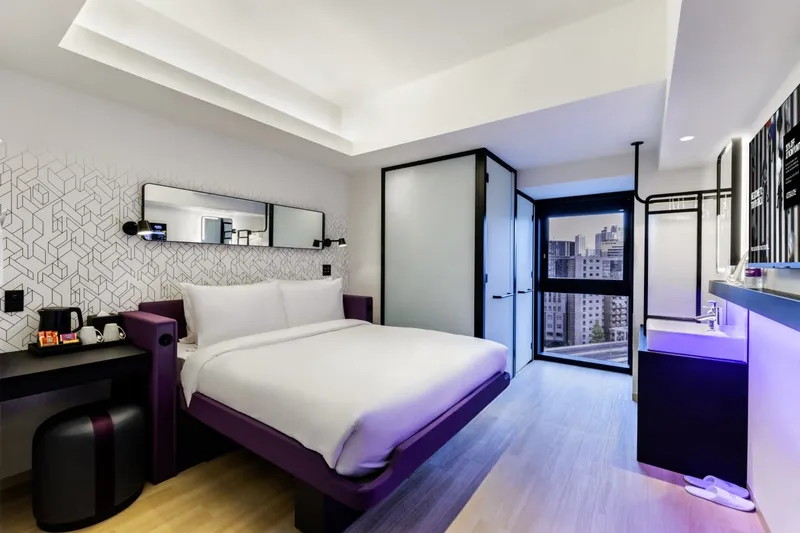 東京銀座 YOTEL客房（YOTEL 官網圖片）